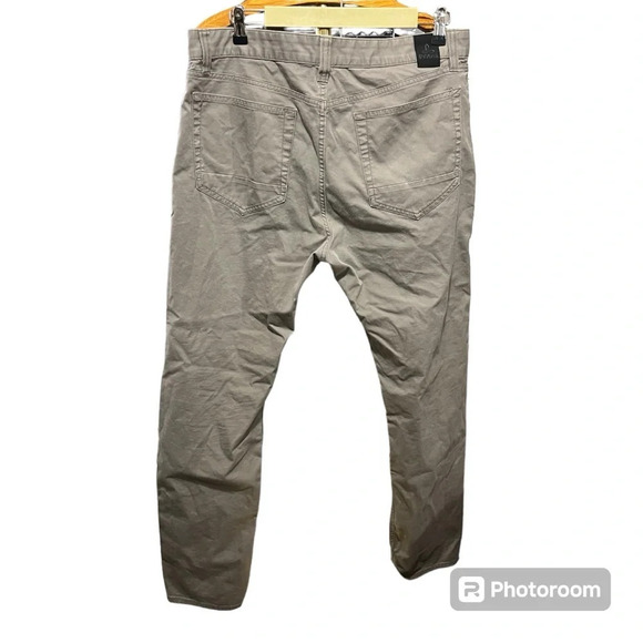 PrAna ~ Brown Men’s Slim Fit Organic Cotton Blend Pants - Picture 2 of 9